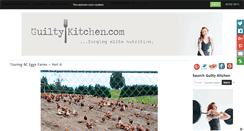 Desktop Screenshot of guiltykitchen.com